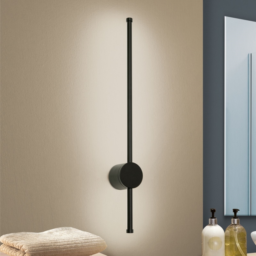 LED spejllampe til badeværelse FERDINAND LED/12W/230V IP54 sort
