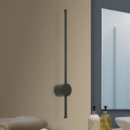 LED spejllampe til badeværelse FERDINAND LED/12W/230V IP54 sort