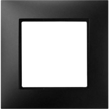 Ospel - Enkelt ARIA-ramme, sort