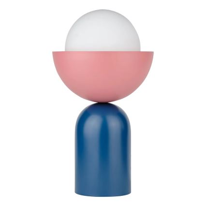 Osram - Bordlampe DECOR BOWL 1xE14/25W/230V blå/lyserød