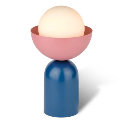 Osram - Bordlampe DECOR BOWL 1xE14/25W/230V blå/lyserød