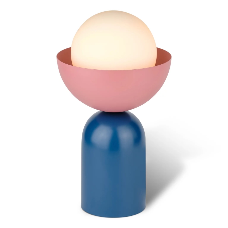 Osram - Bordlampe DECOR BOWL 1xE14/25W/230V blå/lyserød