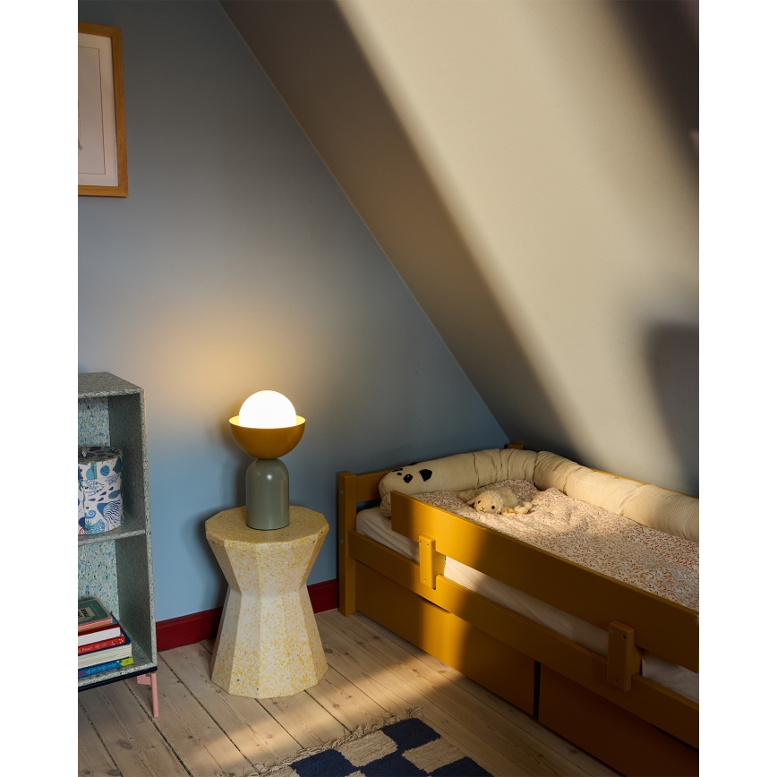 Osram - Bordlampe DECOR BOWL 1xE14/25W/230V grøn/gul