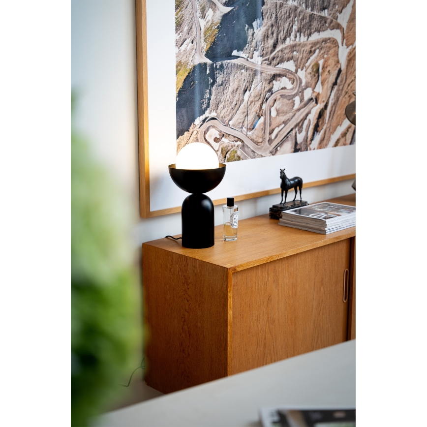 Osram - Bordlampe DECOR BOWL 1xE14/25W/230V sort