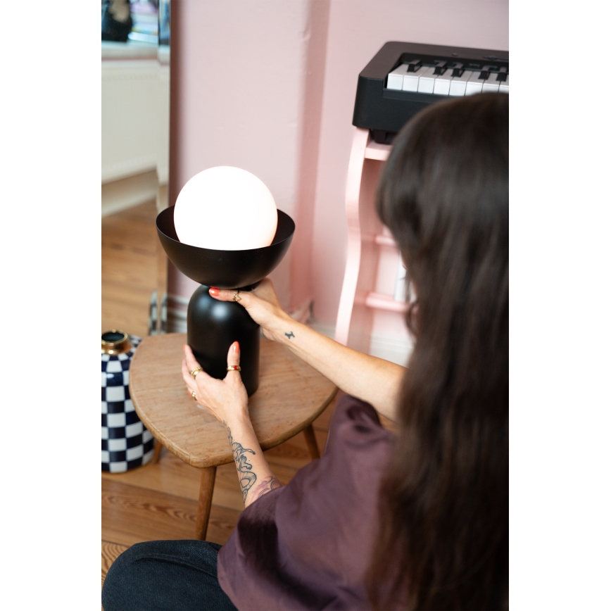 Osram - Bordlampe DECOR BOWL 1xE14/25W/230V sort