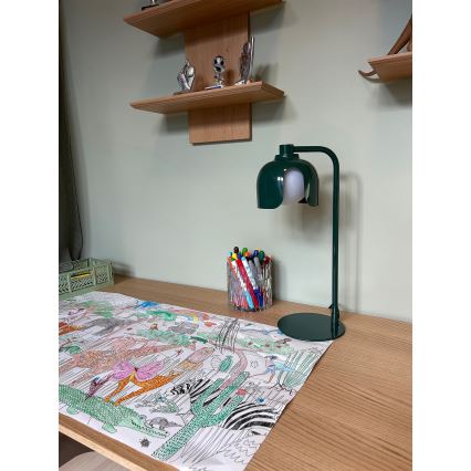 Osram - Bordlampe DECOR COROLLE 1xG9/20W/230V grøn