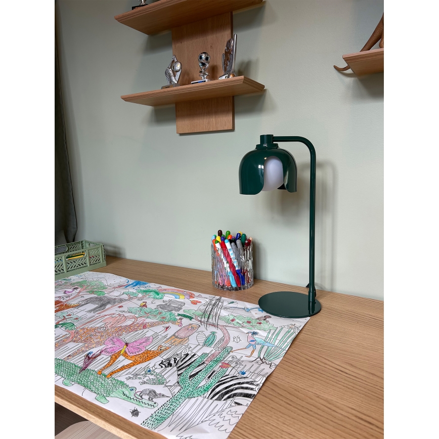 Osram - Bordlampe DECOR COROLLE 1xG9/20W/230V grøn