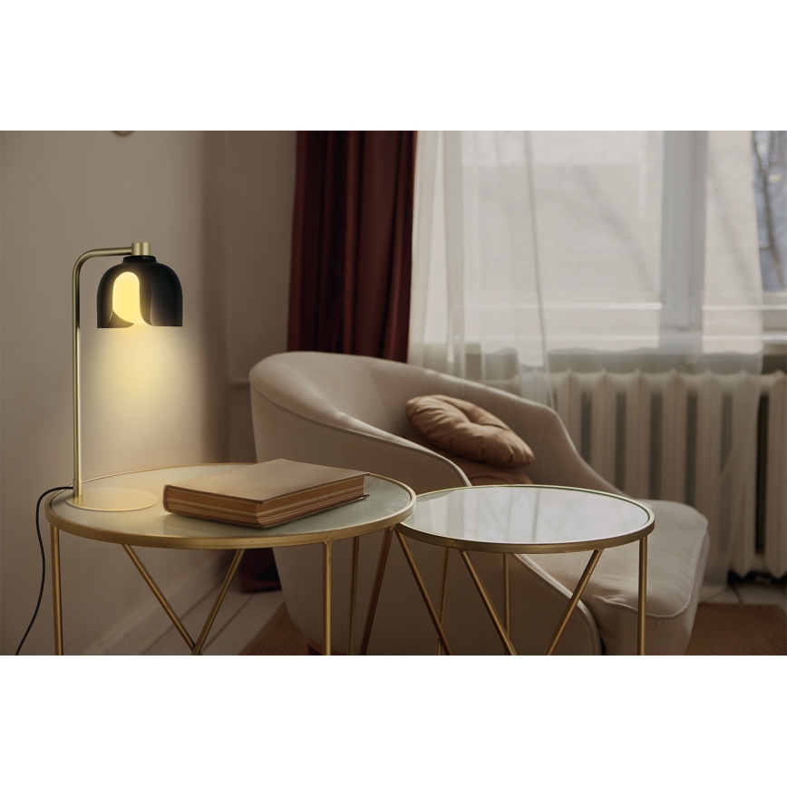 Osram - Bordlampe DECOR COROLLE 1xG9/20W/230V sort/guld