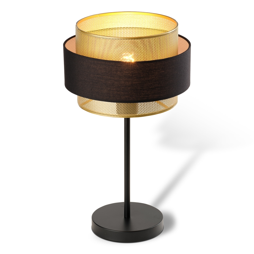 Osram - Bordlampe DECOR HORNET 1xE27/10W/230V sort/guld