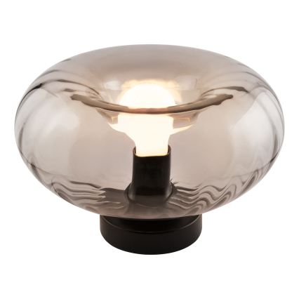 Osram - Bordlampe DECOR SMOKE 1xE27/12W/230V sort/røggrå