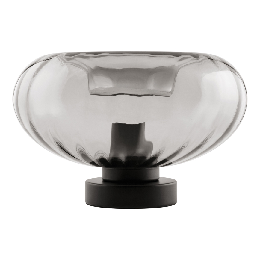 Osram - Bordlampe DECOR SMOKE 1xE27/12W/230V sort/røggrå