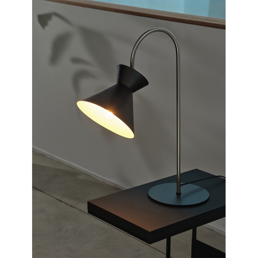 Osram - Bordlampe DECOR WAIST 1xE27/40W/230V sort