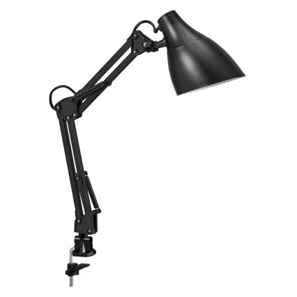 Osram - Bordlampe med klemme DESK LINE 1xE27/11W/230V sort