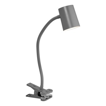 Osram - Bordlampe med klemme DESK LINE 1xGU10/9W/230V grå