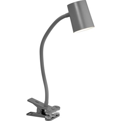 Osram - Bordlampe med klemme DESK LINE 1xGU10/9W/230V grå