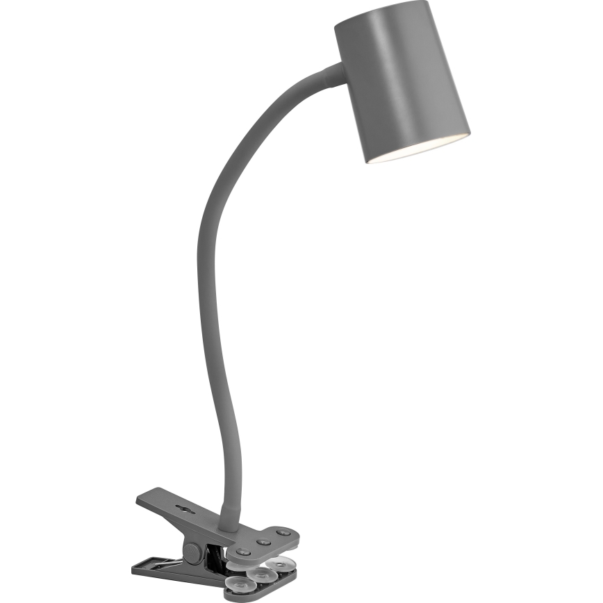 Osram - Bordlampe med klemme DESK LINE 1xGU10/9W/230V grå