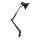 Osram - Bordlampe med klemme PANAN 1xE27/11W/230V sort