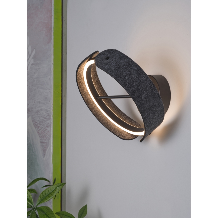 Osram - DECOR CURVE LED vægarmatur, 20W/230V, grå