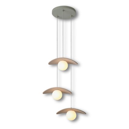 Osram - DECOR PEARL pendel på kabel 3xG9/5W/230V beige