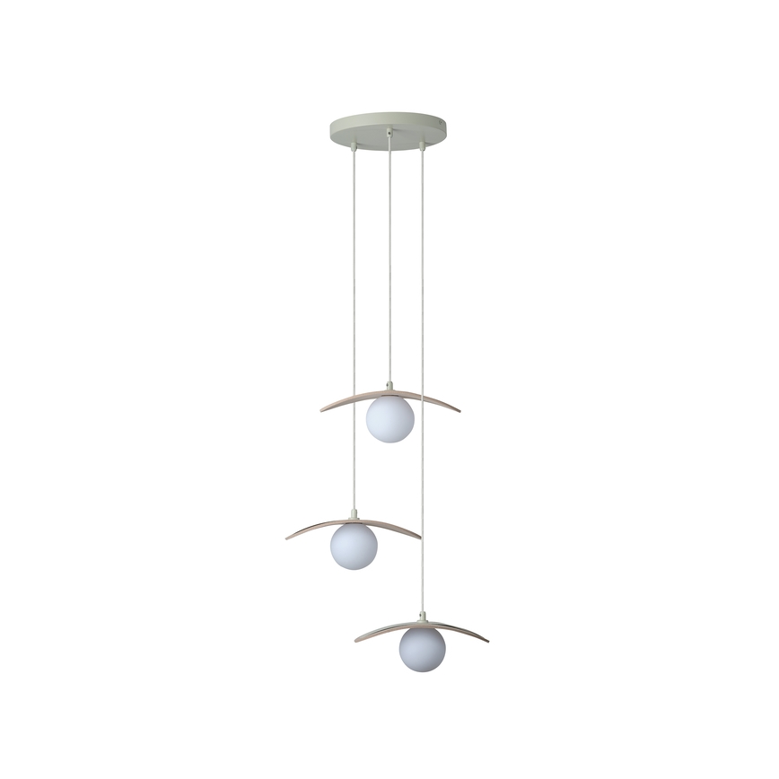 Osram - DECOR PEARL pendel på kabel 3xG9/5W/230V beige