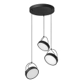 Osram - DECOR PUCK LED-pendel med wireophæng, 3 x LED, 12 W, 230 V, CRI 90, sort