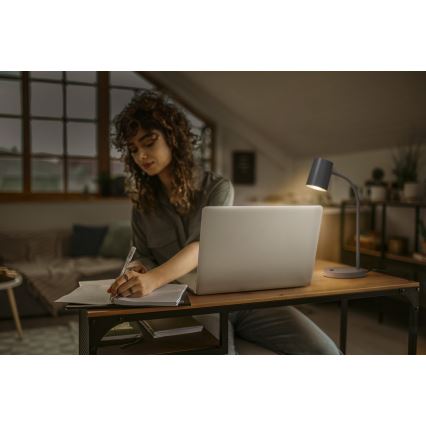 Osram - DESK LINE bordlampe 1xGU10/9W/230V grå