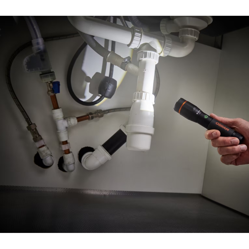 Osram - LED-dæmpbar genopladelig lommelygte LEDINSPECT PRO TORCH 500 LED/6W/3,7V 2200 mAh IP44