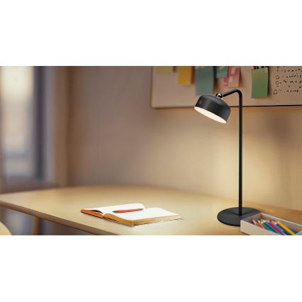 Osram - Dæmpbar genopladelig LED-bordlampe 3-i-1 DECOR HELPER LED/1,8W/5V sort