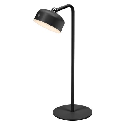 Osram - Dæmpbar genopladelig LED-bordlampe 3-i-1 DECOR HELPER LED/1,8W/5V sort