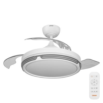 Osram - Dæmpbar LED-loftlampe med ventilator LEVECHE LED/36W/230V 3000/4000/6500K + fjernbetjening