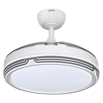 Osram - Dæmpbar LED-loftlampe med ventilator LEVECHE LED/36W/230V 3000/4000/6500K + fjernbetjening