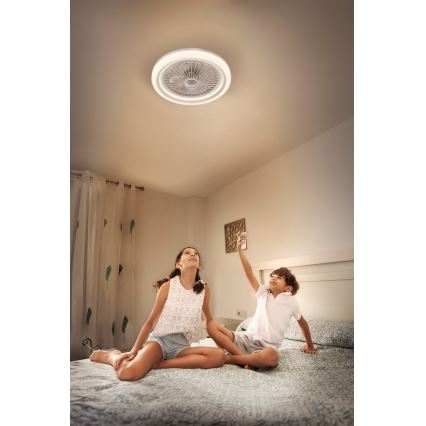 Osram - LED-dæmpbar loftlampe med ventilator SOLANO LED/26W/230V 3000/4000/6500K + fjernbetjening