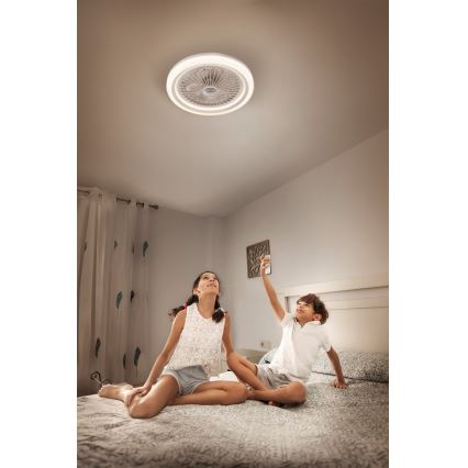 Osram - LED-dæmpbar loftlampe med ventilator SOLANO LED/26W/230V 3000/4000/6500K + fjernbetjening