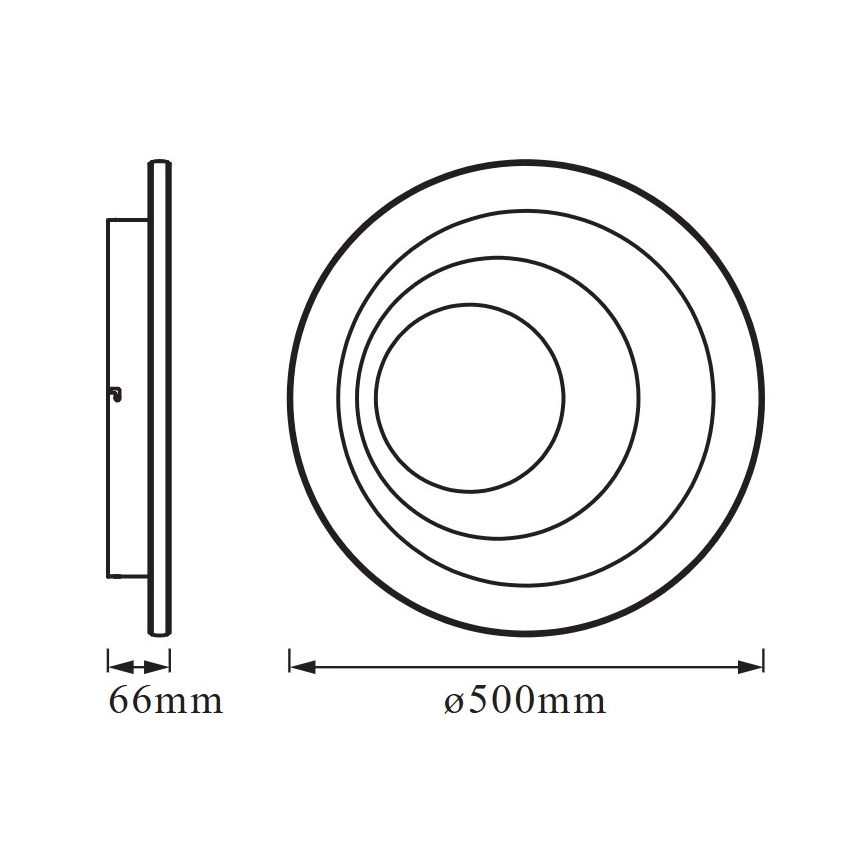 Osram - LED-dæmpbar loftlampe SMART+ SPIRAL LED/40W/230V 3000K-6500K Wi-Fi