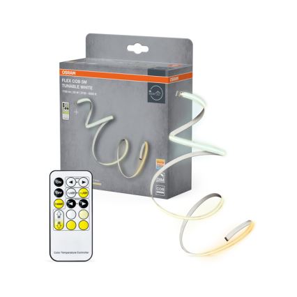 Osram - Dæmpbar LED-strimmel FLEX COB 5m LED/35W/230V 2700-6500K + fjernbetjening