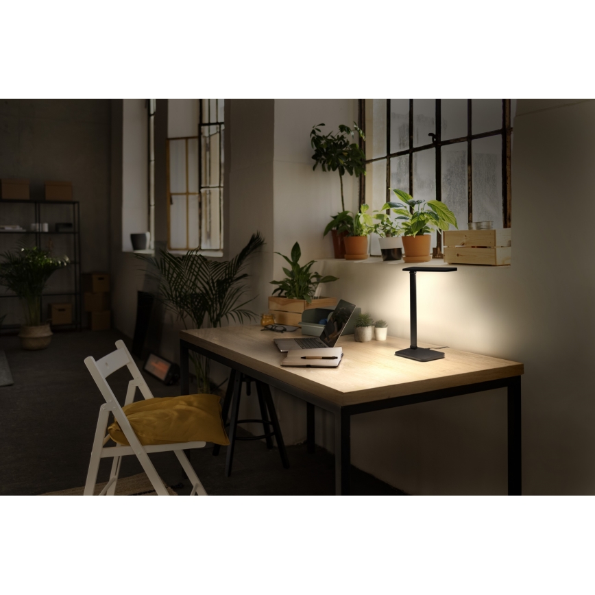 Osram - LED Dæmpbar skrivebordslampe OFFICE LINE LED/7W/230V 3000/4000/6500K sort