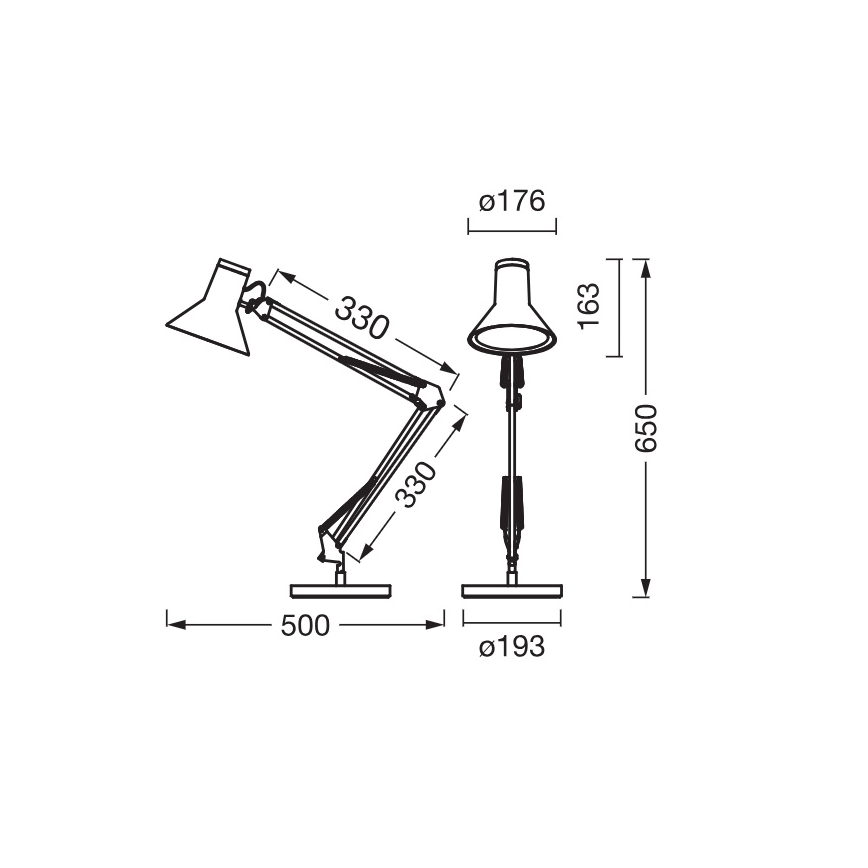 Osram - Dæmpbar LED-bordlampe OFFICE LINE LED/9W/230V 3000K hvid