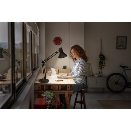 Osram - Dæmpbar LED-bordlampe OFFICE LINE LED/9W/230V 3000K sort