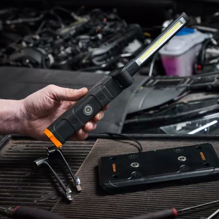 Osram - LED dæmpbar genopladelig inspektionslampe LEDINSPECT WIRE-FREE SLIM 600 LED/5W/3,7V IP54