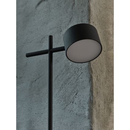 Osram - Dæmpbar gulvlampe med touch DECOR KYOTO LED/12W/230V CRI 90, sort