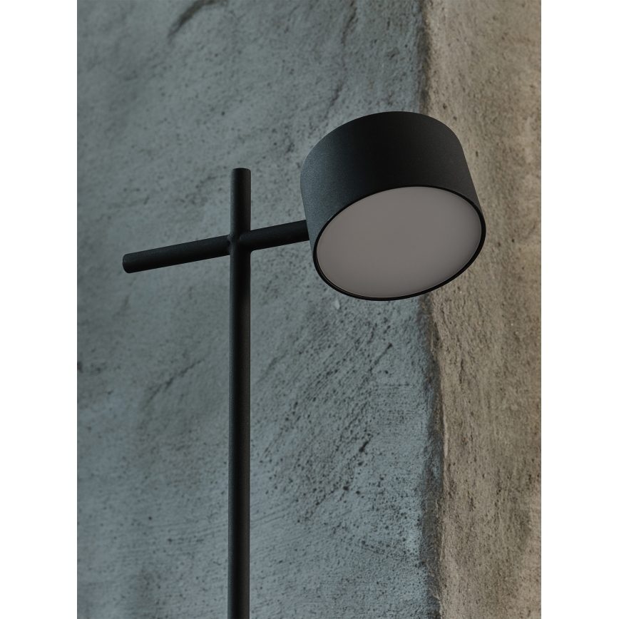 Osram - Dæmpbar gulvlampe med touch DECOR KYOTO LED/12W/230V CRI 90, sort
