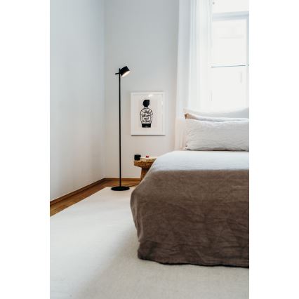 Osram - Dæmpbar gulvlampe med touch DECOR KYOTO LED/12W/230V CRI 90, sort