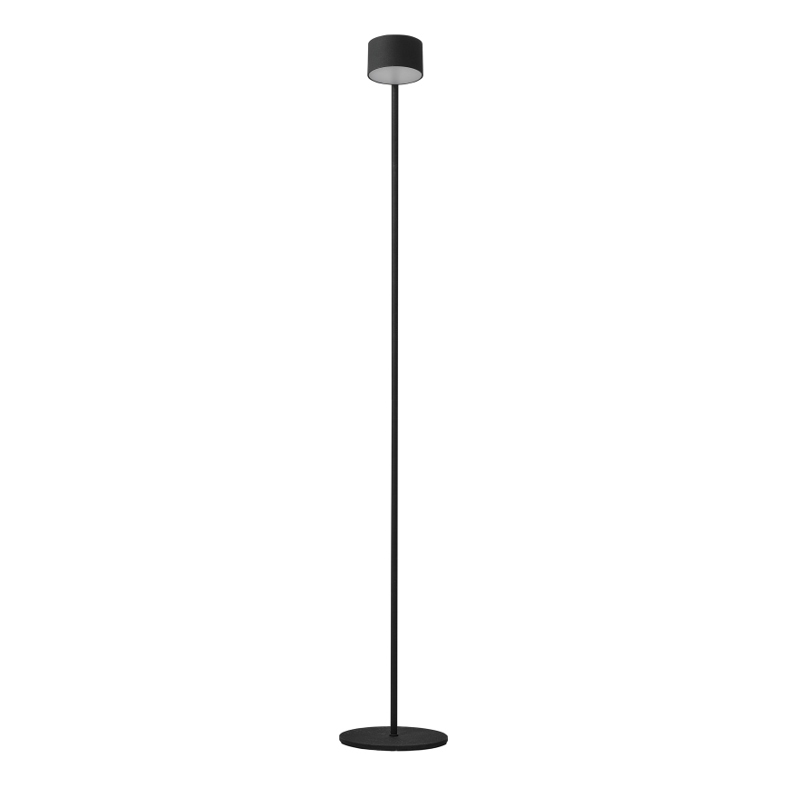 Osram - Dæmpbar gulvlampe med touch DECOR KYOTO LED/12W/230V CRI 90, sort