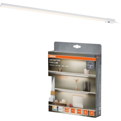 Osram - LED dæmpbar underskabsarmatur med bevægelsessensor BATTEN LED/11W/230V 2700/4000/6500K 81,7 cm hvid