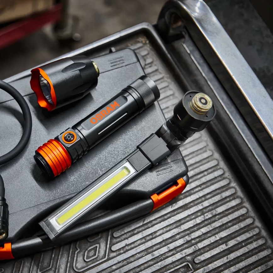 Osram - LED dæmpbar inspektionslygte til bilen 3-i-1 LEDINSPECT LED/5W/5V 4000 mAh