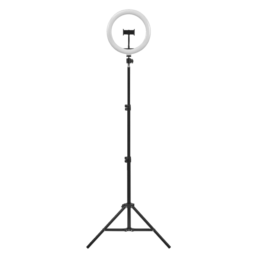 Osram - Dæmpbar LED-lampe med stativ og holder til vlogging, LED/6W/USB, 210 mAh