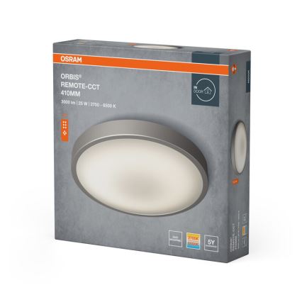 Osram - Dæmpbar LED-loftlampe ORBIS LED/25W/230V 2700-6500 Ø 41 cm + fjernbetjening