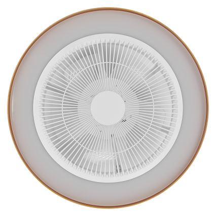 Osram - LED dæmpbar loftlampe med loftsventilator LED/49W/230V 2700-6500K hvid/guld + fjernbetjening