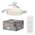 Osram - Dæmpbar LED-loftlampe med ventilator PONIENTE LED/36W/230V 3000/4000/6500K + fjernbetjening