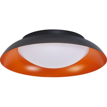 Osram - Dæmpbar LED-loftlampe ORBIS PLATE LED/35W/230V pr. 43 cm orange/sort
